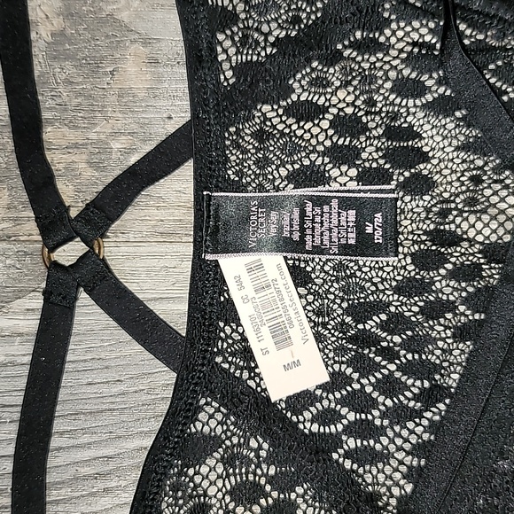 Victoria's Secret Very Sexy Brazilian Slip Snake Print Lace Medium *NEW* - Picture 5 of 5